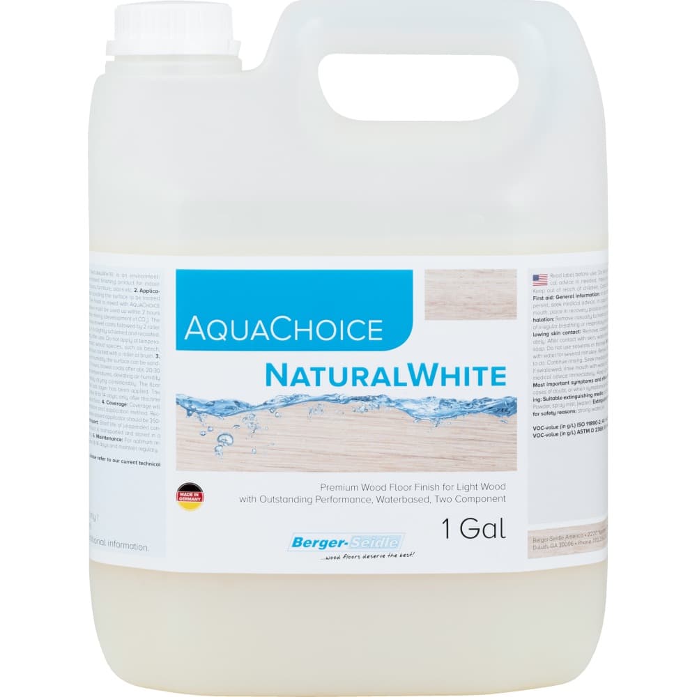 Berger-Seidle Natural White - 1 Gal w/ Hardener - Image 1